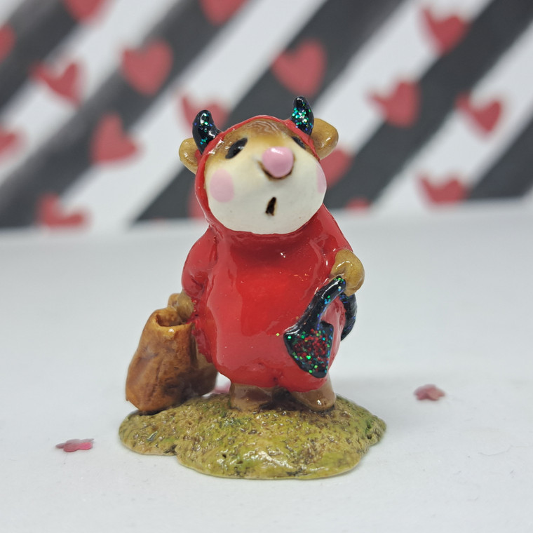 Wee Forest Folk Miniatures M-061 - Little Devil (Red / Black)