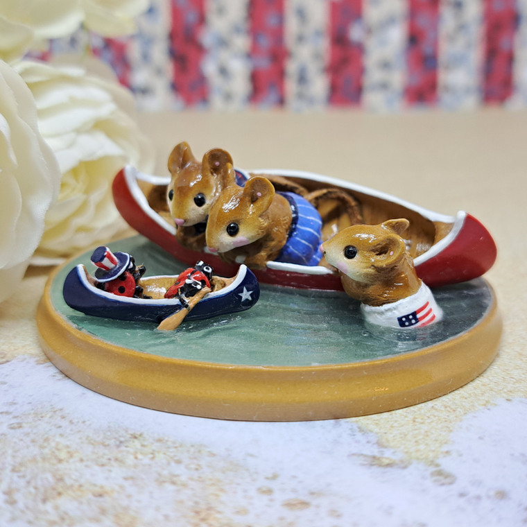 Wee Forest Folk Limited Edition PM-2a - Tippy Canoe & Sammy Too