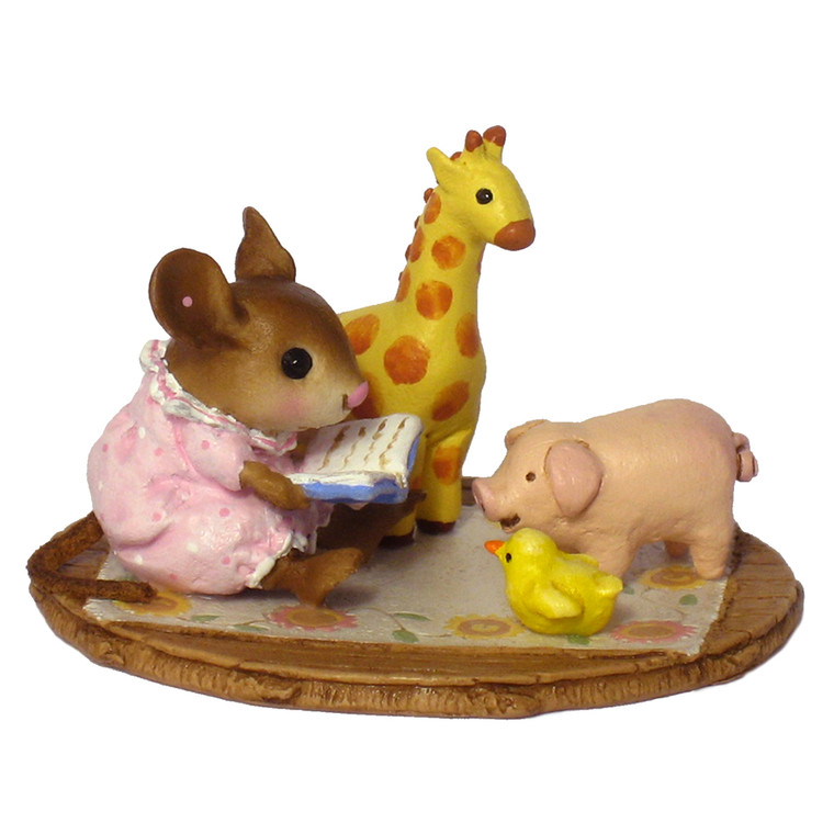 Wee Forest Folk Miniature - Story Time (M-353)