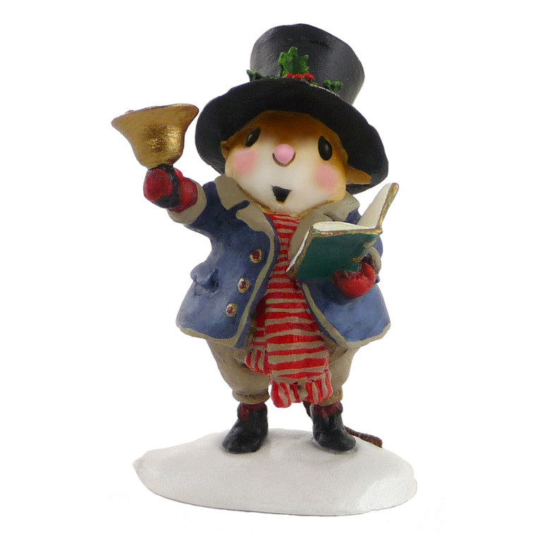 Wee Forest Folk Miniatures M-420 - Poppa Caroler