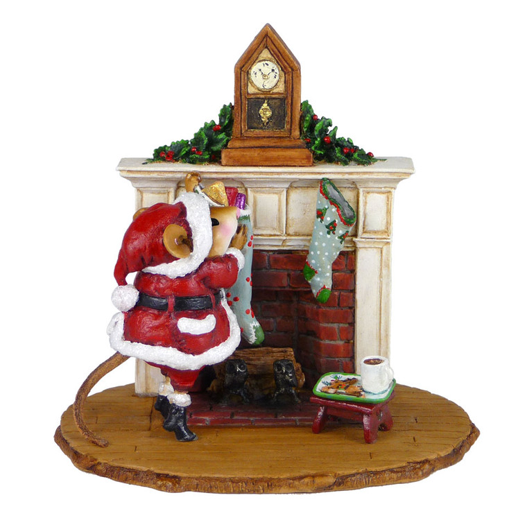 Wee Forest Folk Miniatures M-471 - A Visit From St. Nick 
