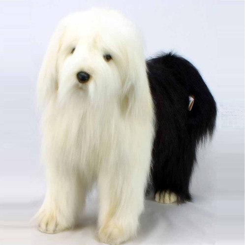 Hansa Sheep Dog, Standing 24''L - Endeavour Toys