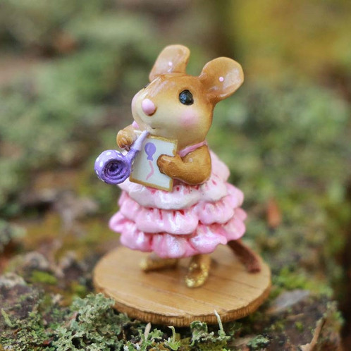 Wee Forest Folk Miniatures M-746 - It's My Party (Pink