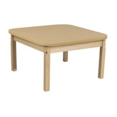 High Pressure Laminate Table, Square 36" x 36"