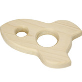 Rocket Teether By Maple Landmark