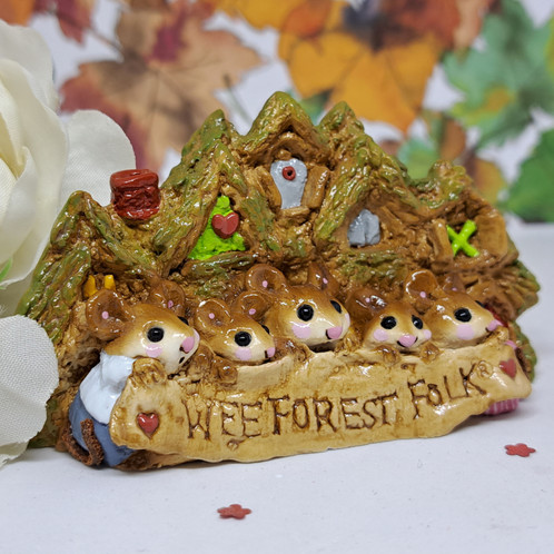 Wee Forest Folk WFFDP Display Plaque
