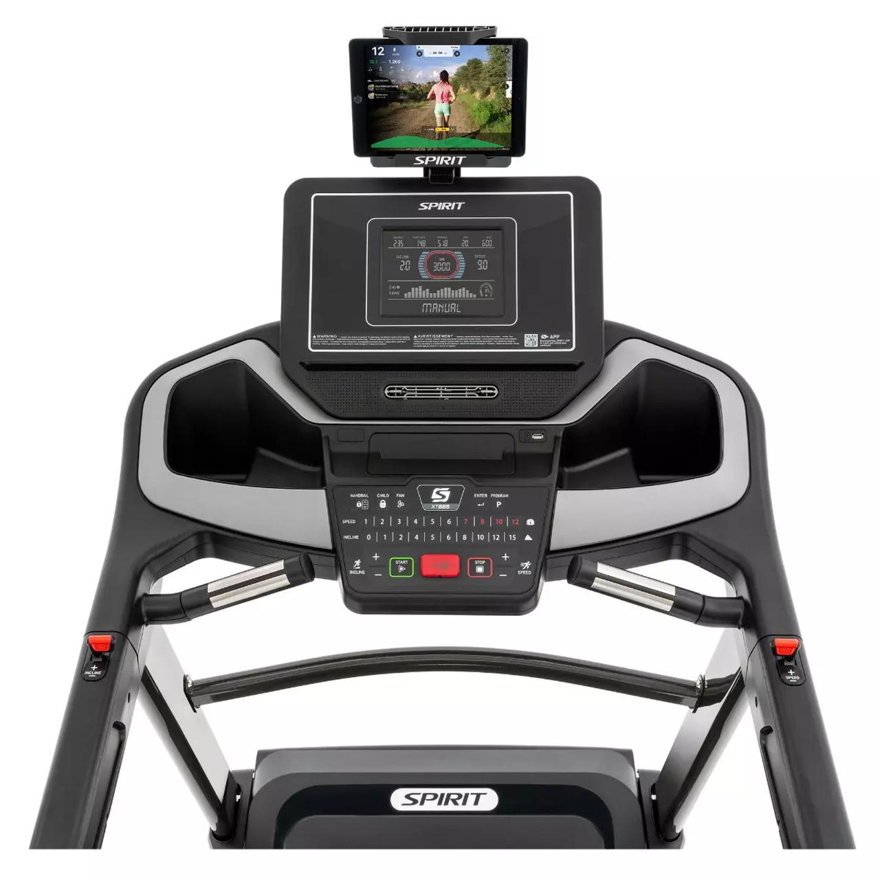 Spirit xt485 treadmill manual on sale