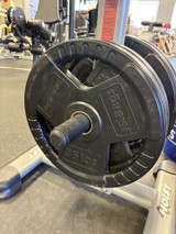 Hoist Olympic Weight Tree w/ 190 lb. Rubber Coated Olympic Plate Set