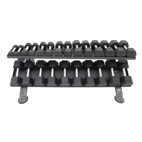 TKO 2-Tier Horizontal Dumbell Rack