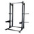 Body Solid SPR500 Half Rack and SPR500HALFBACK Rack Extension with 4 Weight Horns