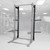 Body Solid SPR500 Half Rack and SPR500HALFBACK Rack Extension with 4 Weight Horns