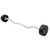 TKO 20-110 lb. Fixed Urethane Curl Barbells w/ 10 Set Rack