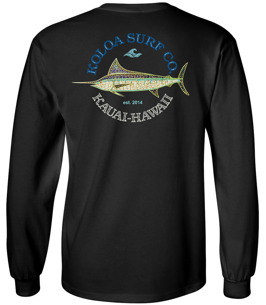 Colorful Graphic Long Sleeve Tee | Koloa Surf