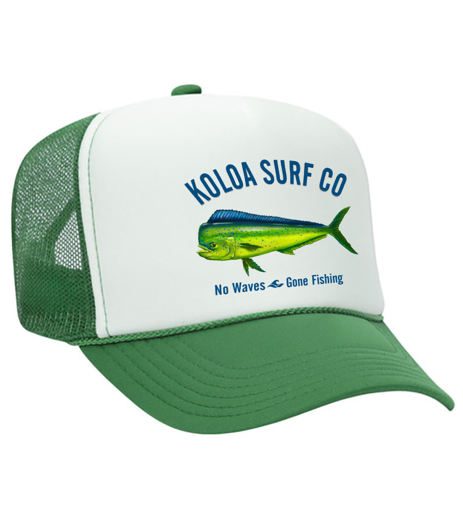 Koloa Mahi Mahi Foam Trucker Hat - Koloa Surf Company