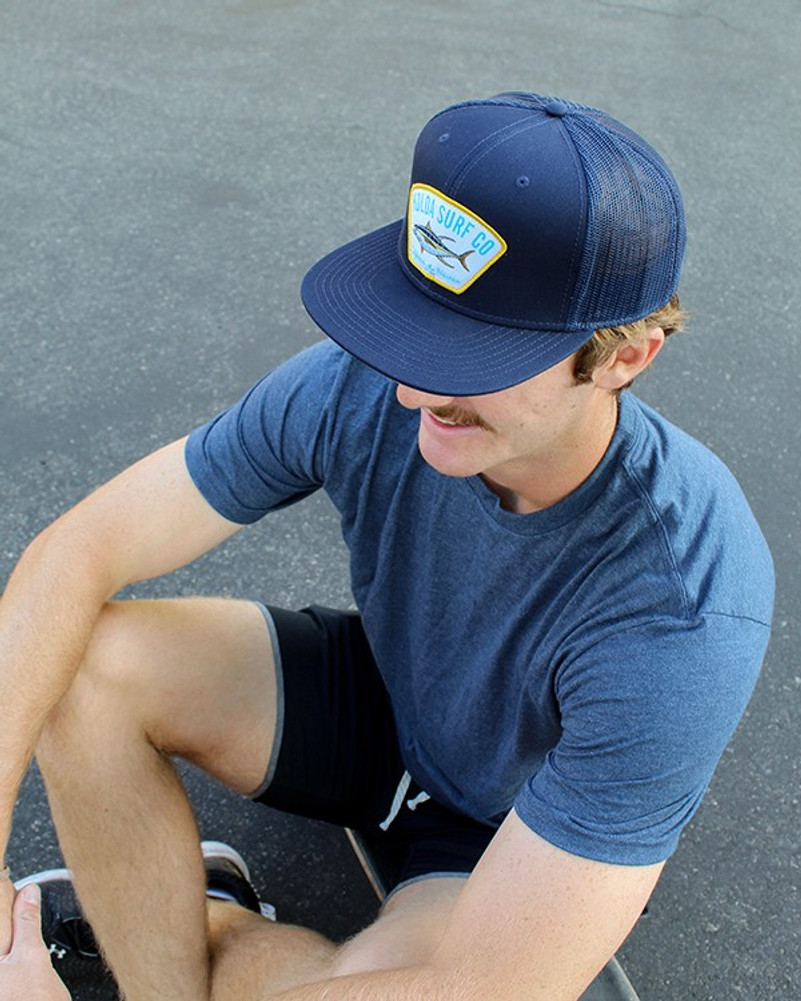 Koloa Yellowfin Tuna Mesh Snapback Hat