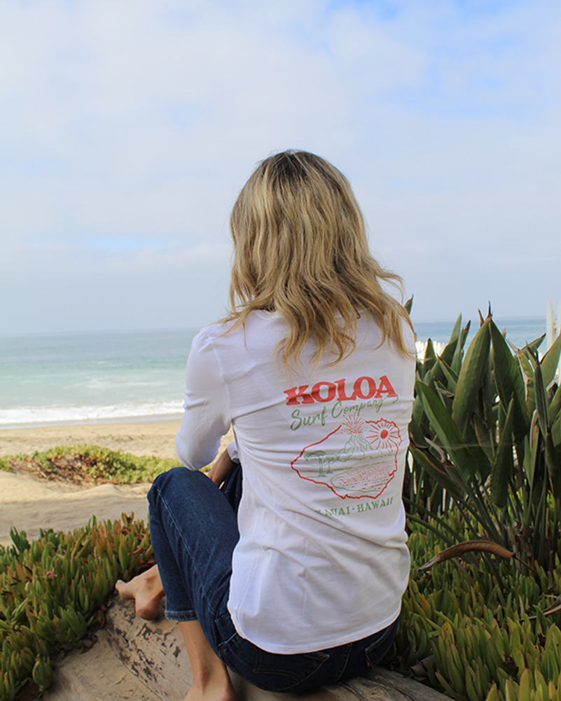 Cute Women's Graphic Long Sleeve | Koloa Surf Company