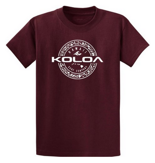 Koloa Hawaiian Tribal Heavyweight T-Shirt