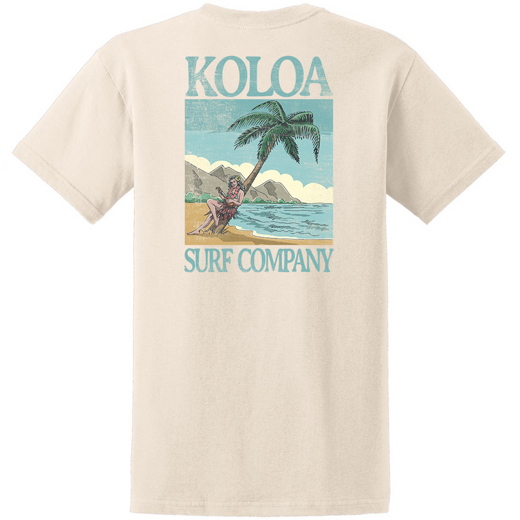 Koloa Hula Girl Heavyweight T-Shirt