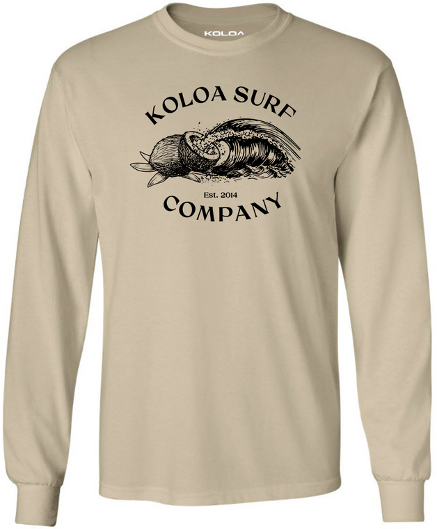 Koloa Splashing Waves Long Sleeve T-Shirt