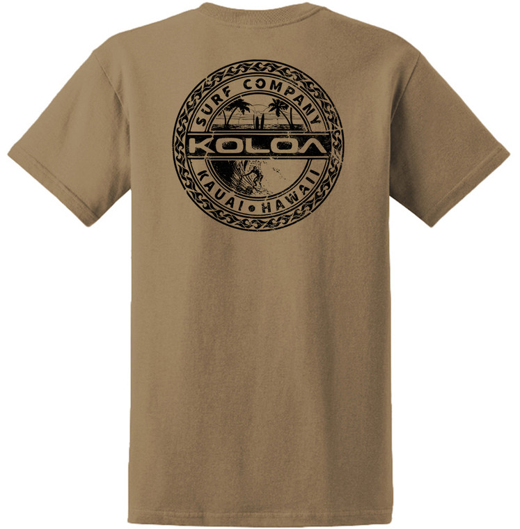 Koloa Palms & Waves Heavyweight T-Shirt