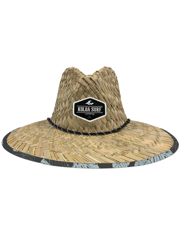Koloa Palm Straw Lifeguard Hat