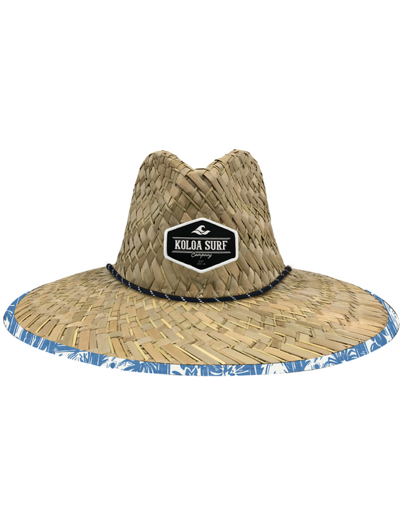 Koloa Mokupuni Straw Lifeguard Hat