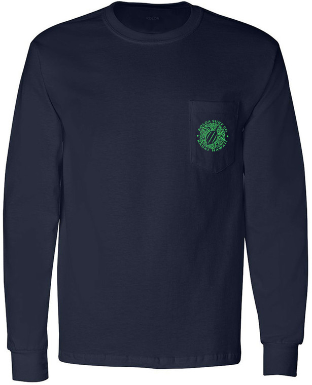 Navy / Green logo