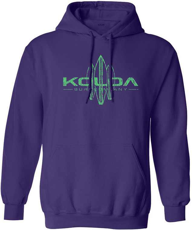 Purple / Green logo