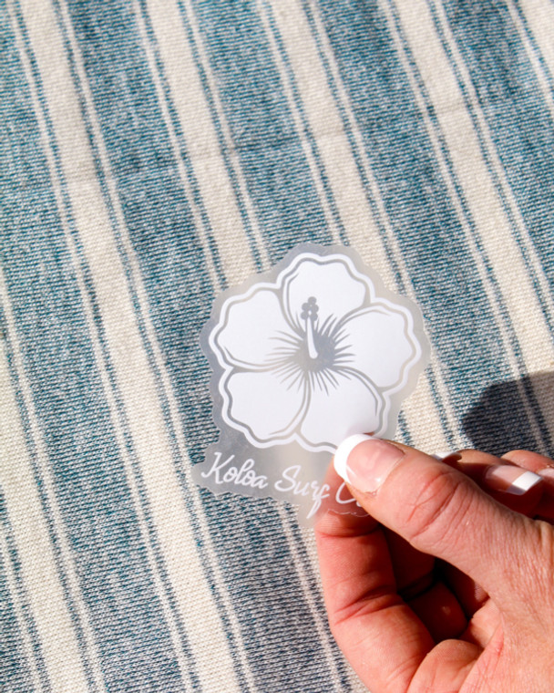 Koloa Hibiscus Sticker