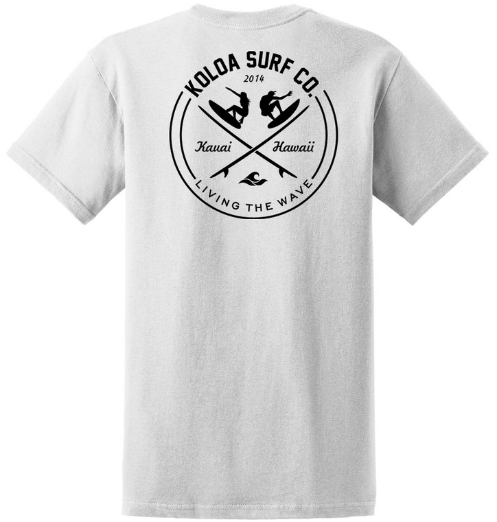 White- Koloa Surfers Youth T-Shirt