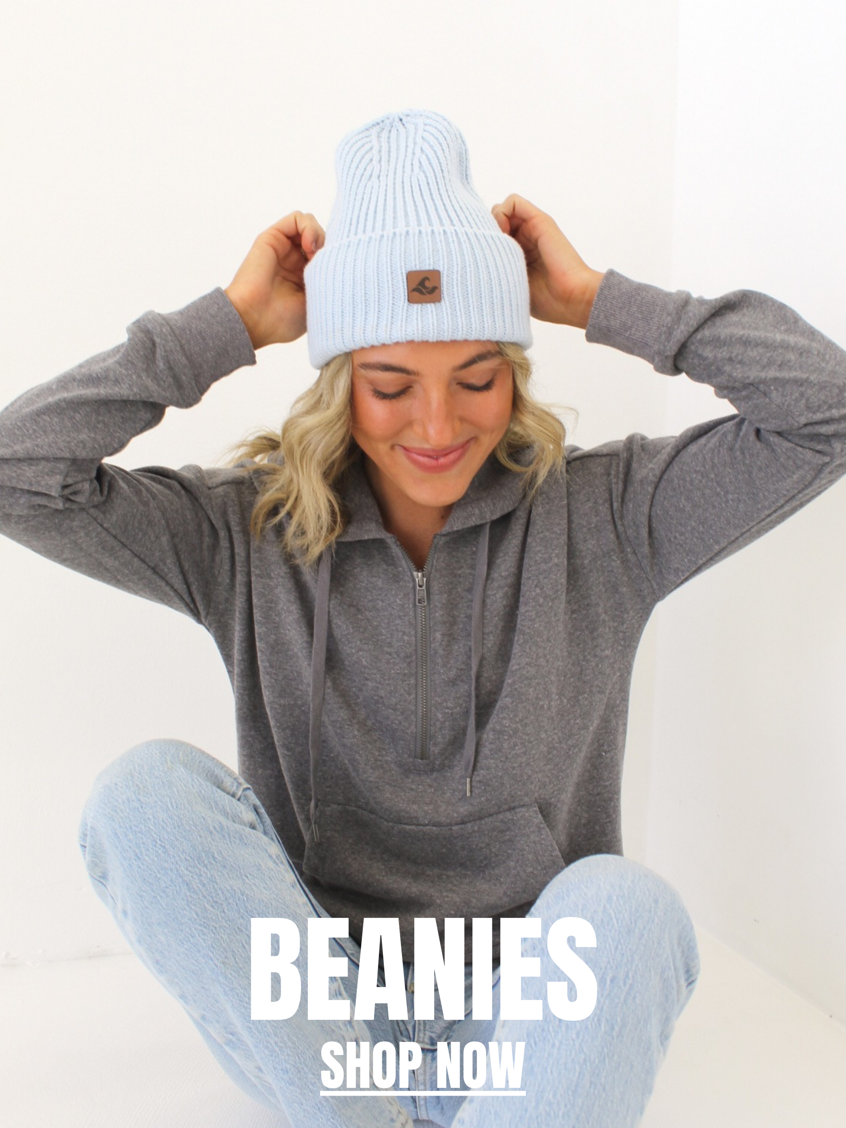 Shop beanies perfect for the cooler months ahead on koloa surf company