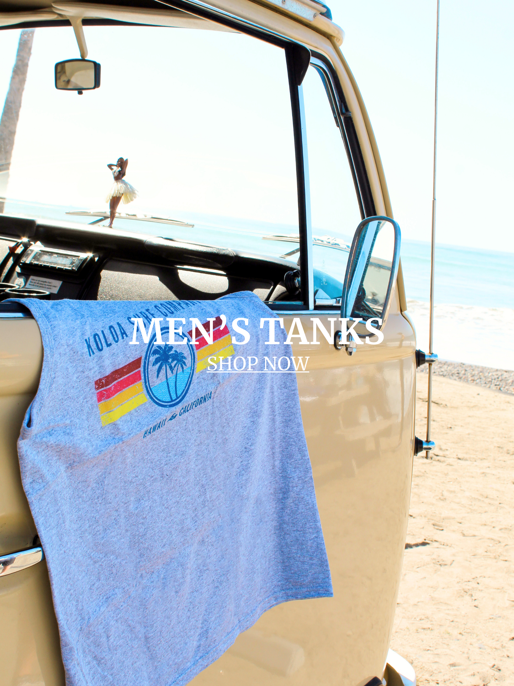 Discover the epitome of laid-back style with Koloa Surf Company's men's tank tops. Crafted for comfort and designed to exude effortless cool, our collection blends quality materials with vibrant prints and classic designs.