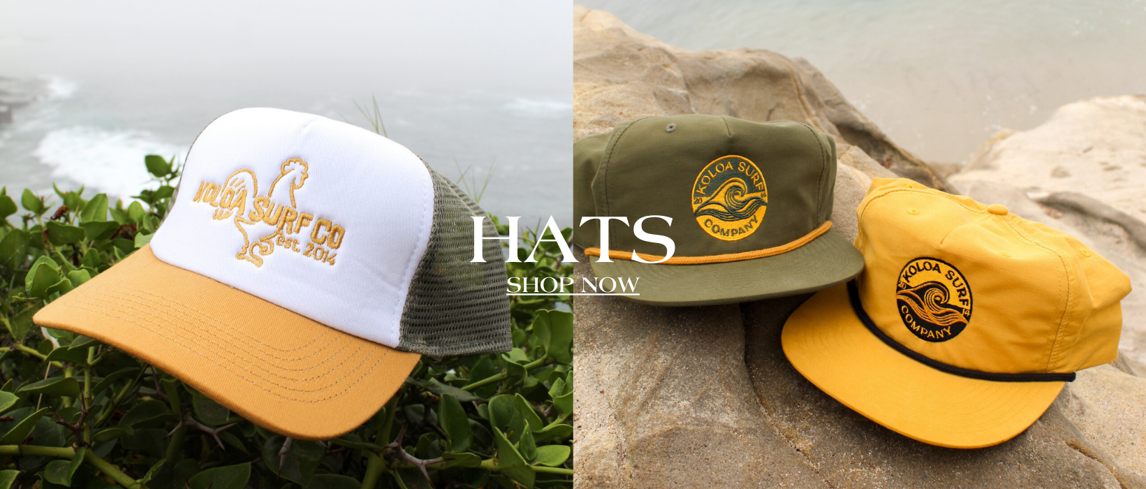 Koloa surf company surf hats! You have to check these durable mens hats now!