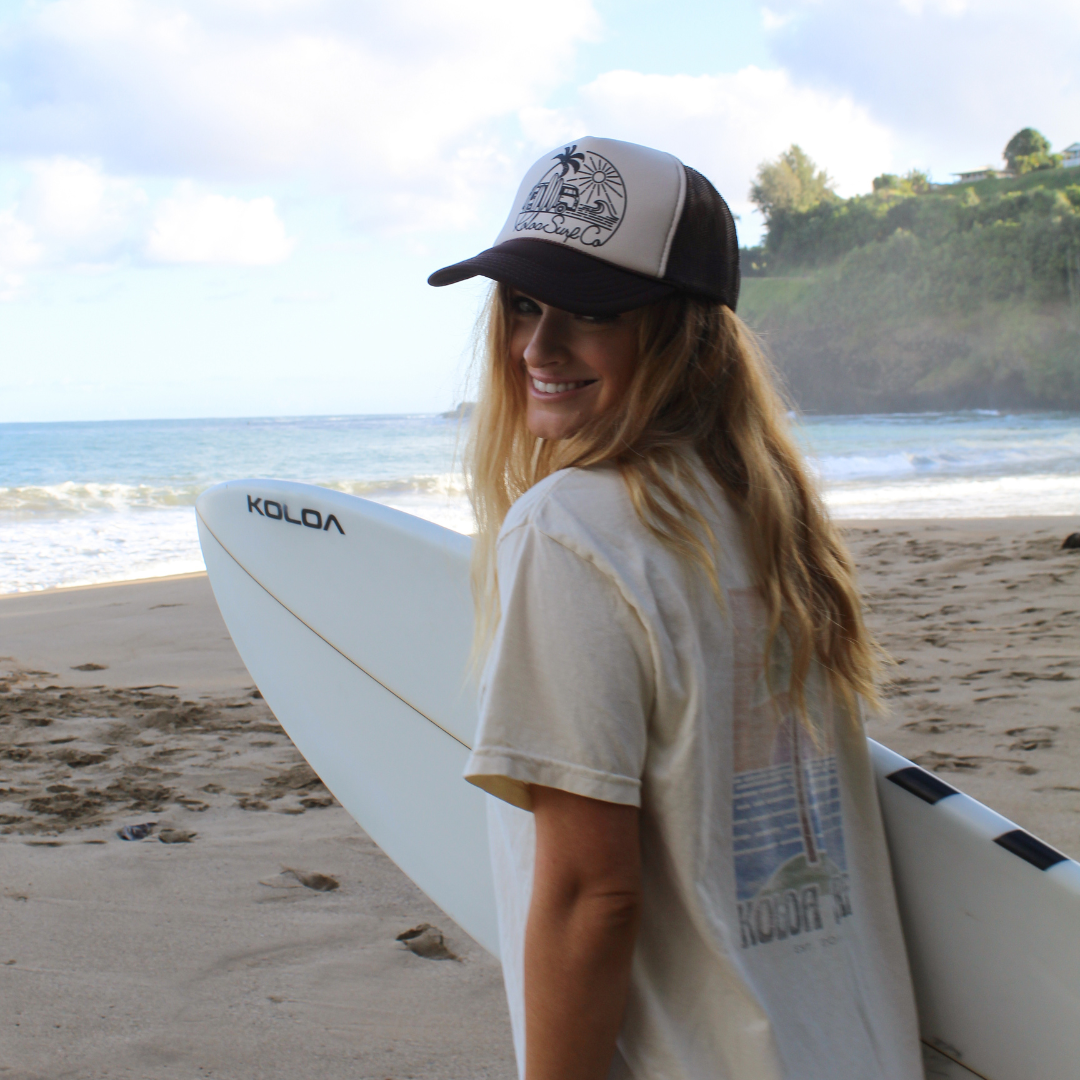 Beach Trucker Hat  Koloa Surf Company