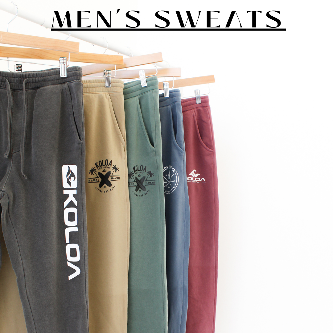 Shop men's fleece sweatpants! You have to check out these soft and cozy sweatpants! 