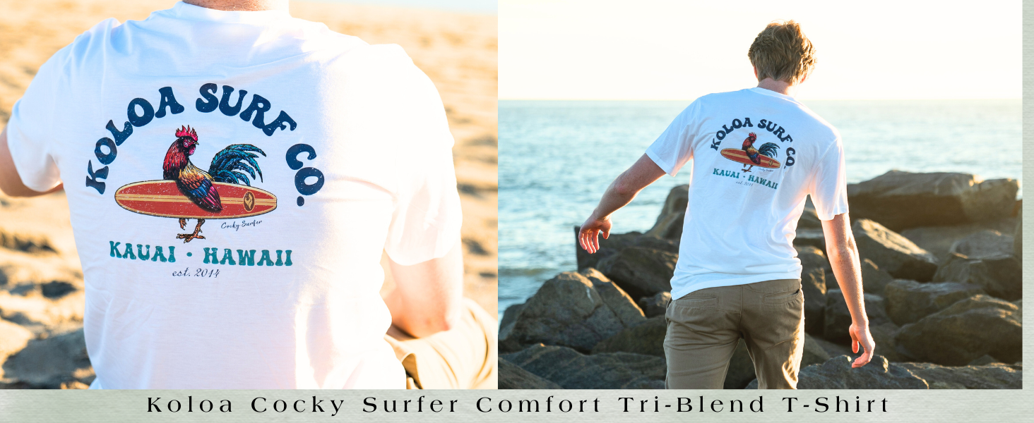 Koloa Surf Men's Cocky Surfer Logo 