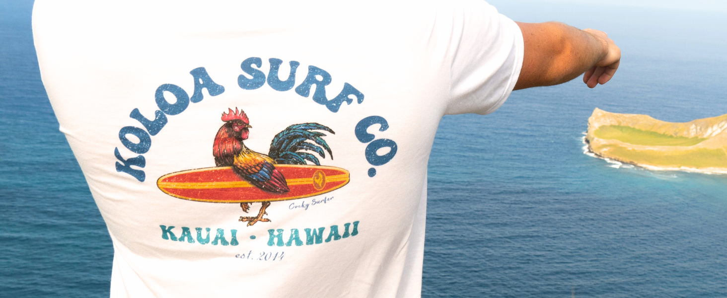 Koloa Surf Men's Cocky Surfer Logo 