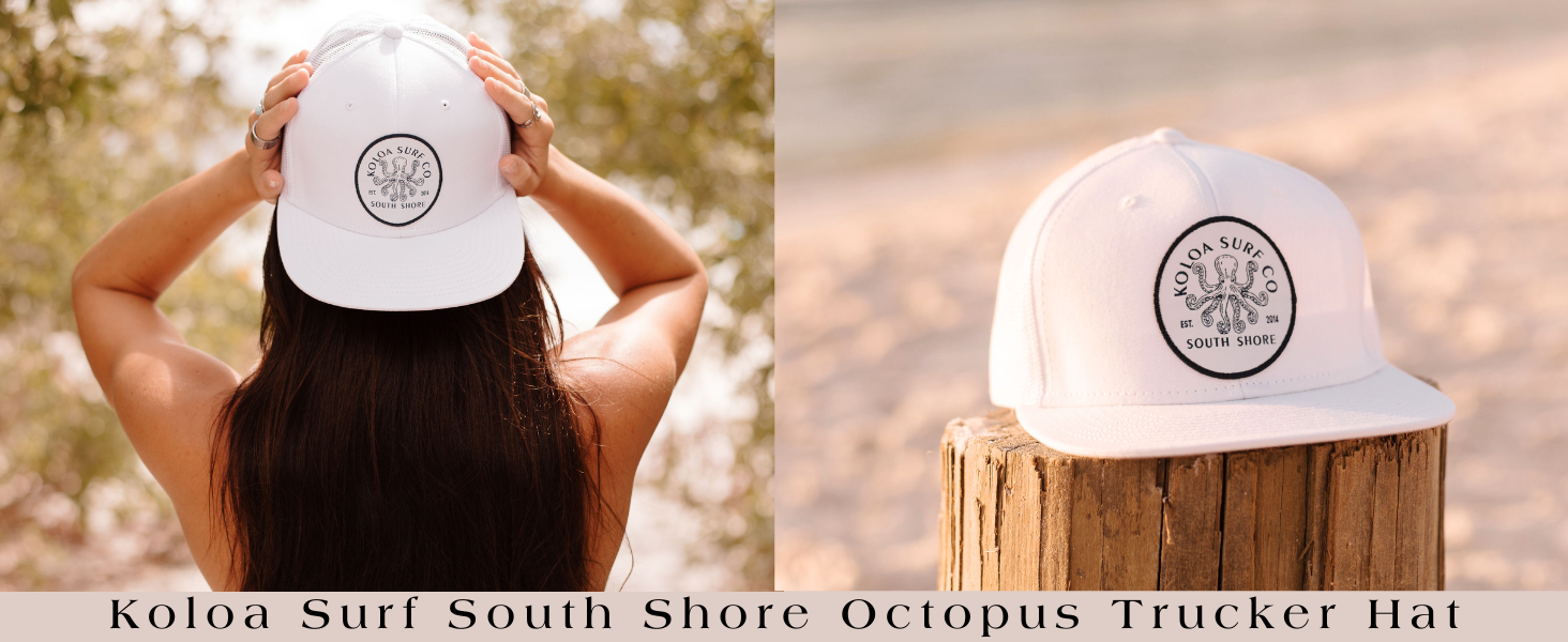 Koloa Surf South Shore Octopus Trucker Hat