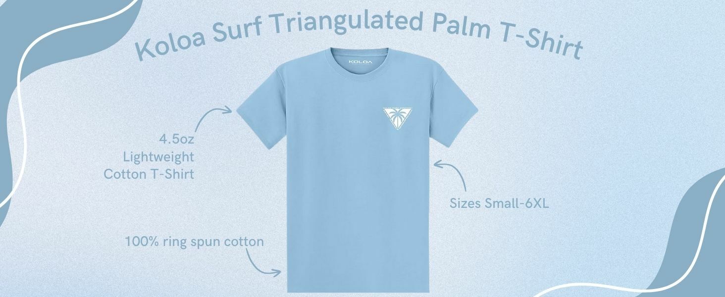 Koloa Surf Triangulated  Palm T-Shirt