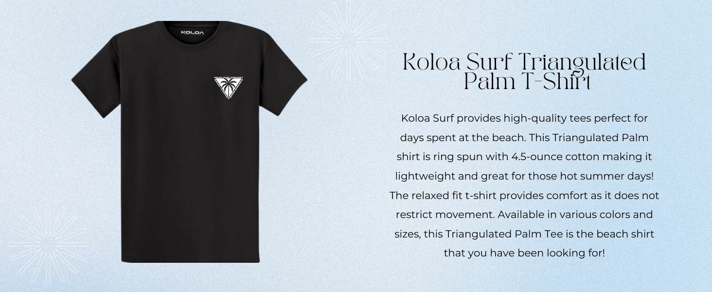 Koloa Surf Triangulated  Palm T-Shirt