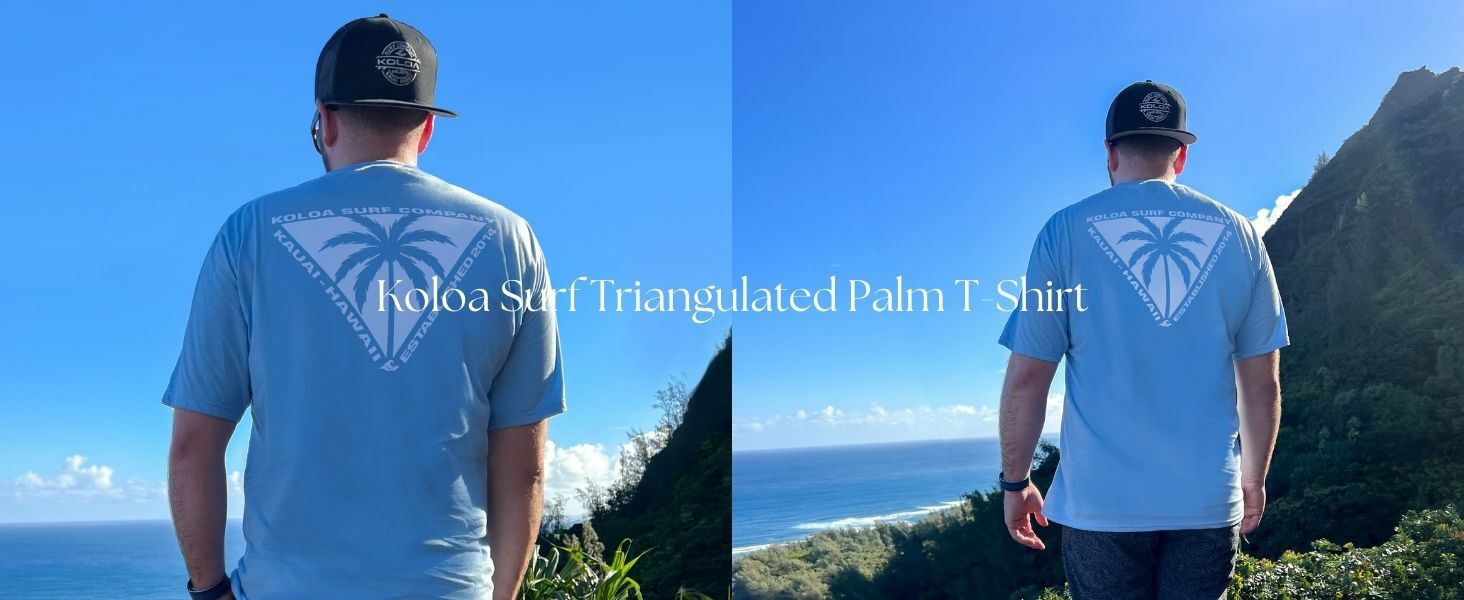 Koloa Surf Triangulated  Palm T-Shirt