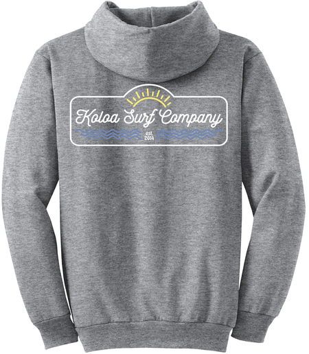 50/50 Cotton/Poly Fleece Graphic Hoodie | Koloa Surf Company