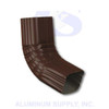 Aluminum Downspout ElbowA Royal Brown