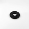 Convex nylon wheel black for 0.310 flat spline