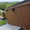 Composite Cladding 4 Slats 1" x  8" x 9' 6" Embossed