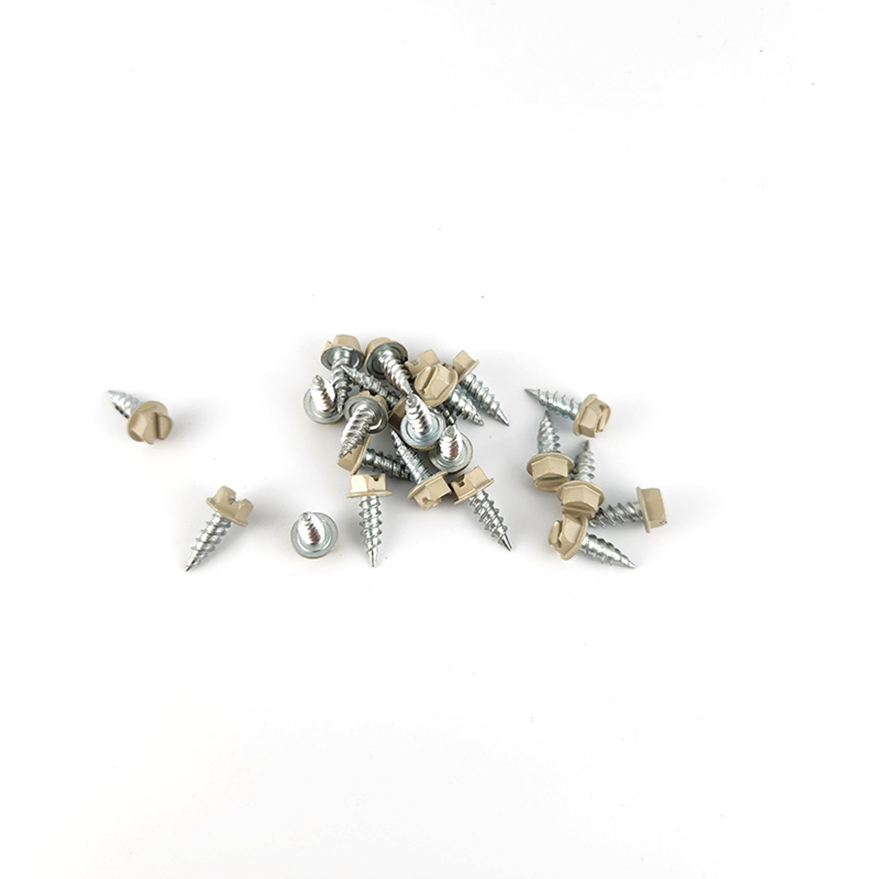Sheet Metal Screws (SMS) #8 x 1/2" 100 pack, various colors