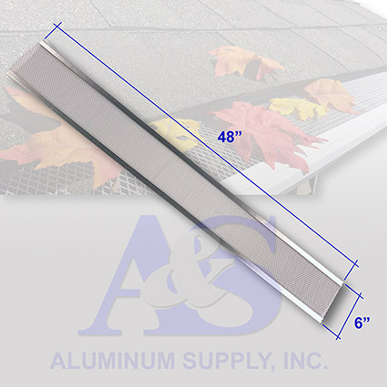 Aluminum premium gutter screen mesh Aluminum premium gutter screen mesh