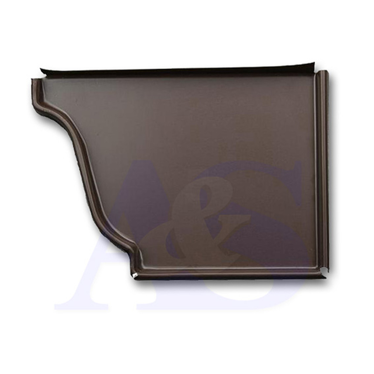 Gutter end caps 6" (9 Colors) A&S Aluminum Supply