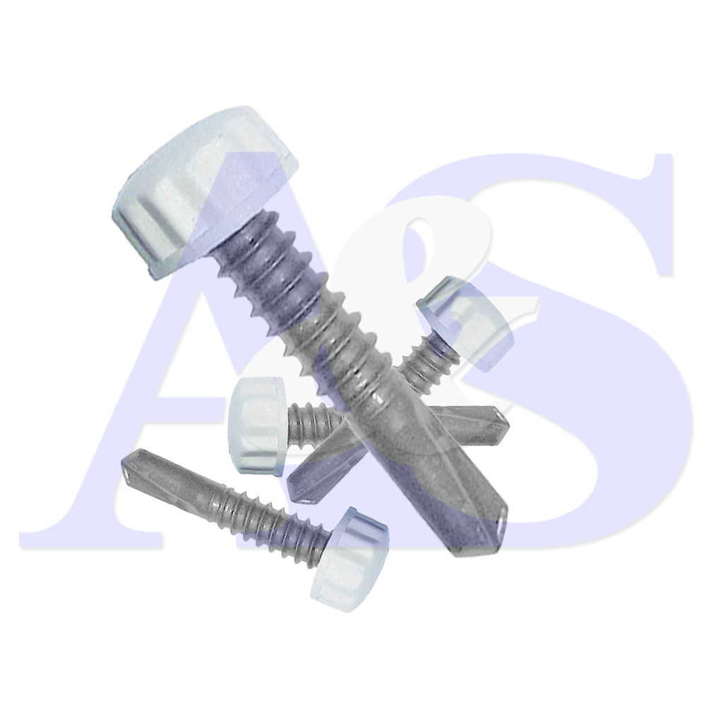 L I A L U SＴER Nylo Tec self drilling screw SDS #10, #12, #14 (100 pack) - A&S