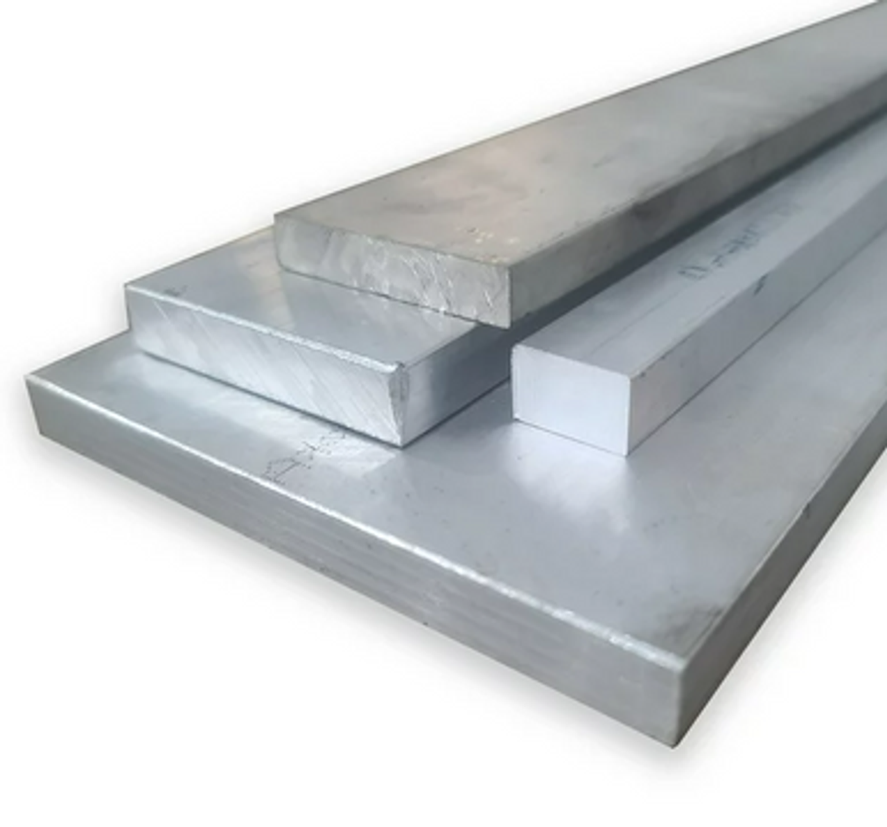 2" x 3", 2"x 4" 2" x 6" Rectangular Aluminum Bar 6061 - T6511 MF